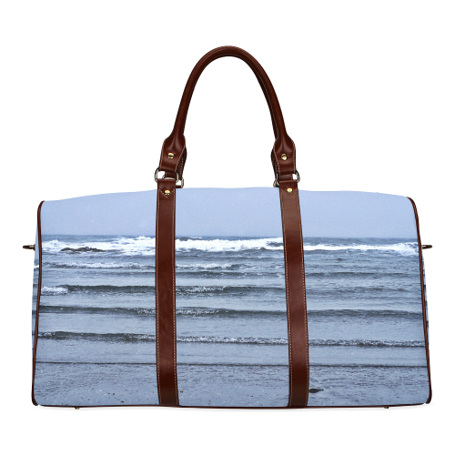 Stairway to the Sea Waterproof Travel Bag/Large (Model 1639)