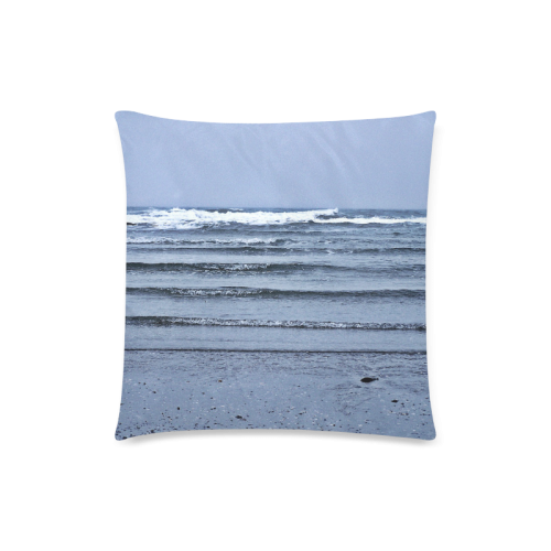 Stairway to the Sea Custom Zippered Pillow Case 18"x18"(Twin Sides)