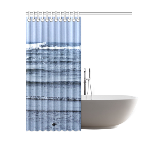 Stairway to the Sea Shower Curtain 60"x72"