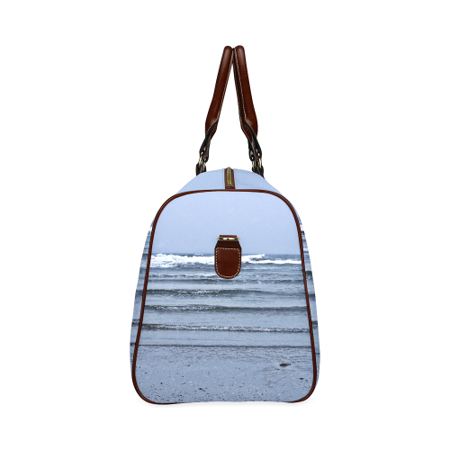 Stairway to the Sea Waterproof Travel Bag/Large (Model 1639)