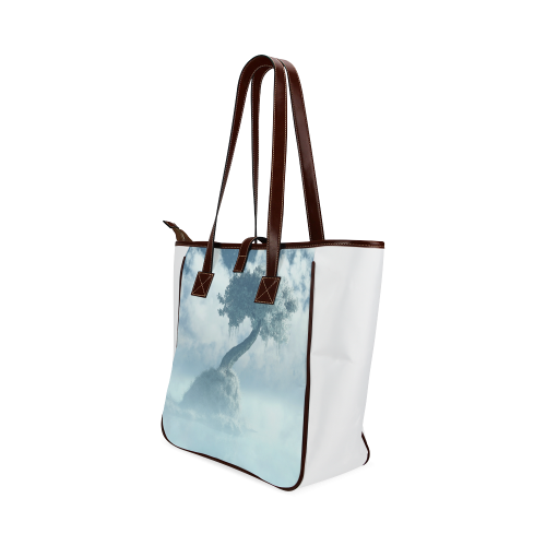 Frozen Tree at the lake Classic Tote Bag (Model 1644)
