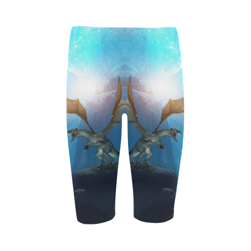 The dragon Hestia Cropped Leggings (Model L03)