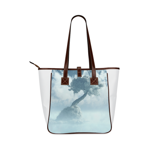 Frozen Tree at the lake Classic Tote Bag (Model 1644)