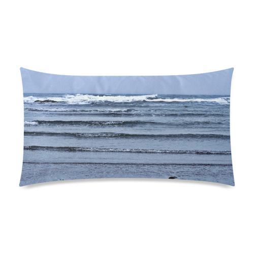 Stairway to the Sea Rectangle Pillow Case 20"x36"(Twin Sides)