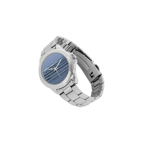 Stairway to the Sea Unisex Stainless Steel Watch(Model 103)