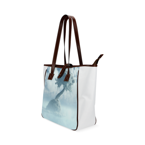 Frozen Tree at the lake Classic Tote Bag (Model 1644)