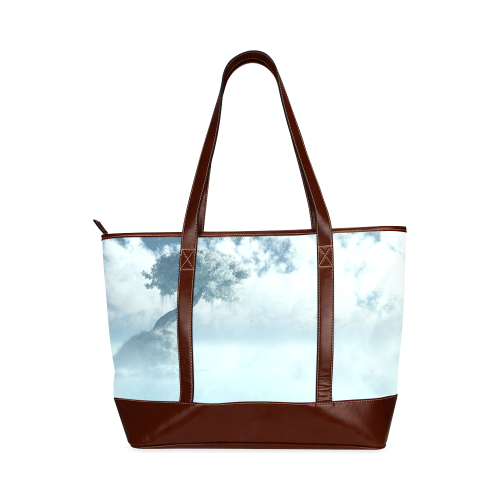 Frozen Tree at the lake Tote Handbag (Model 1642)