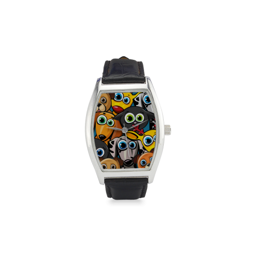 Group of funny animals - cats, dogs and deer