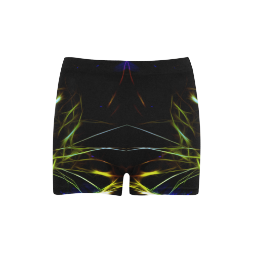 Neon Leopard Briseis Skinny Shorts (Model L04)