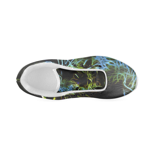 Neon Leopard Women’s Running Shoes (Model 020)