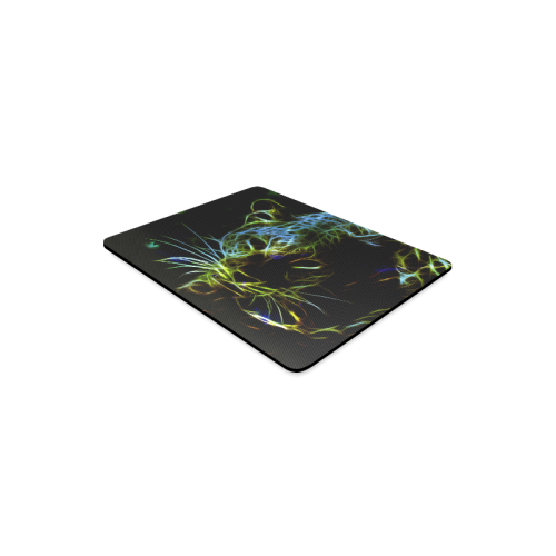 Neon Leopard Rectangle Mousepad