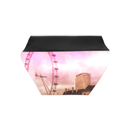 Travel-London, pink Clutch Bag (Model 1630)
