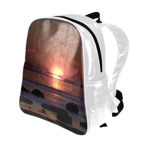 Shockwave Sunset Multi-Pockets Backpack (Model 1636)