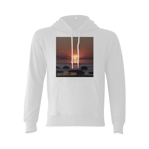 Shockwave Sunset Oceanus Hoodie Sweatshirt (Model H03)