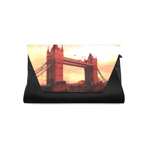 Travel-London Tower Bridge Clutch Bag (Model 1630)