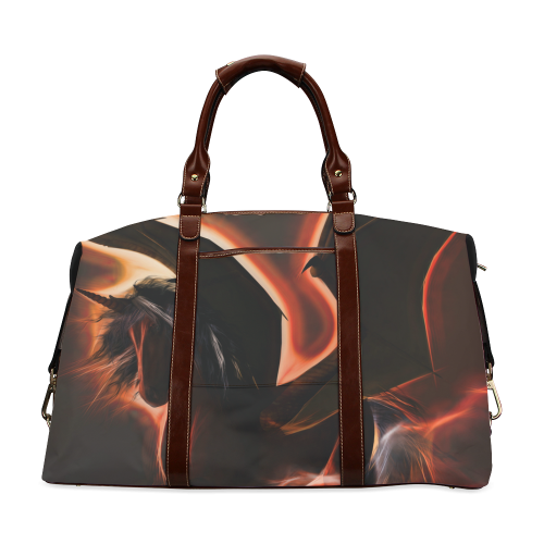 The dark unicorn Classic Travel Bag (Model 1643)