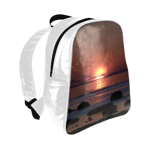 Shockwave Sunset Multi-Pockets Backpack (Model 1636)