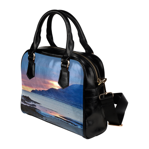 Sunrise in Tourelle Shoulder Handbag (Model 1634)