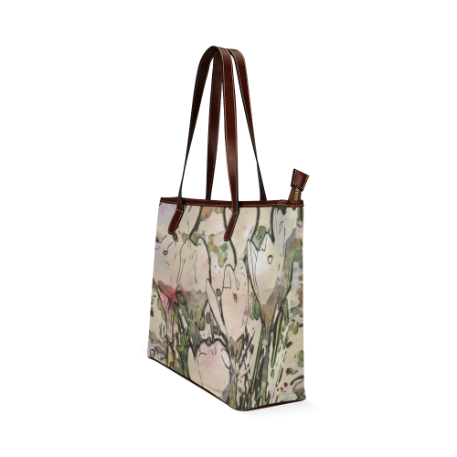Floral Art Studio 7216 Shoulder Tote Bag (Model 1646)