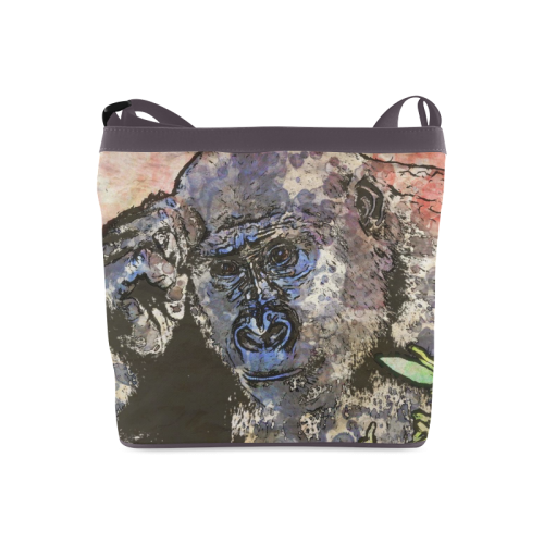 Art Studio 12216 Gorilla Crossbody Bags (Model 1613)