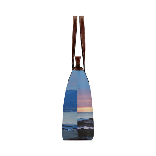 Sunrise in Tourelle Shoulder Tote Bag (Model 1646)