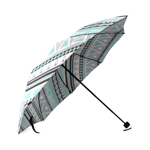 Borders Monogram E Foldable Umbrella (Model U01)