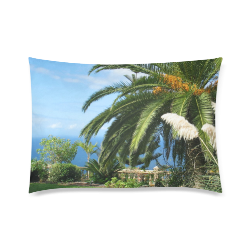 Travel-sunny Tenerife Custom Zippered Pillow Case 20"x30"(Twin Sides)