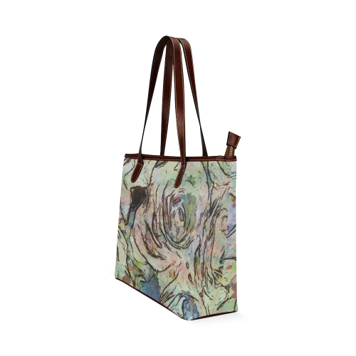 Floral Art Studio 6216A Shoulder Tote Bag (Model 1646)