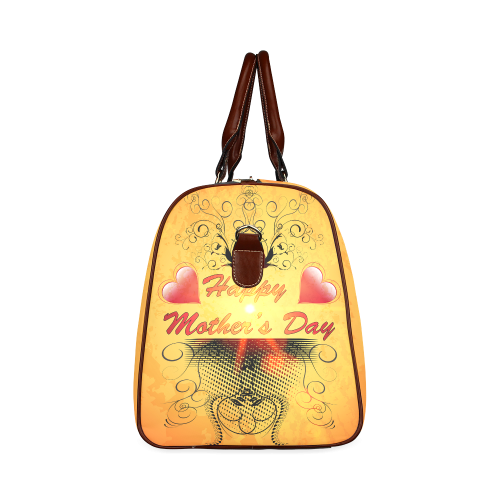 Happy mother's day Waterproof Travel Bag/Small (Model 1639)