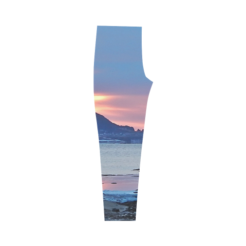 Sunrise in Tourelle Capri Legging (Model L02)