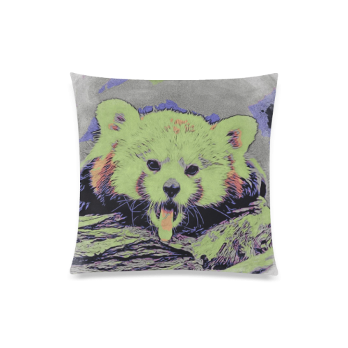 Art Studio 12216 yawning red panda Custom Zippered Pillow Case 20"x20"(One Side)