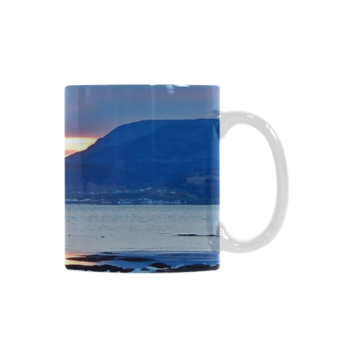 Sunrise in Tourelle White Mug(11OZ)