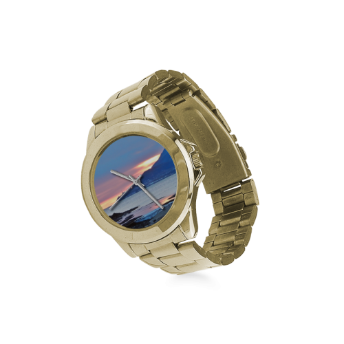 Sunrise in Tourelle Custom Gilt Watch(Model 101)