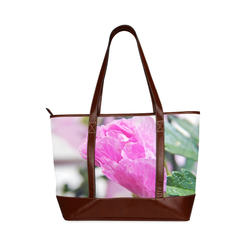 Musk Mallow Tote Handbag (Model 1642)