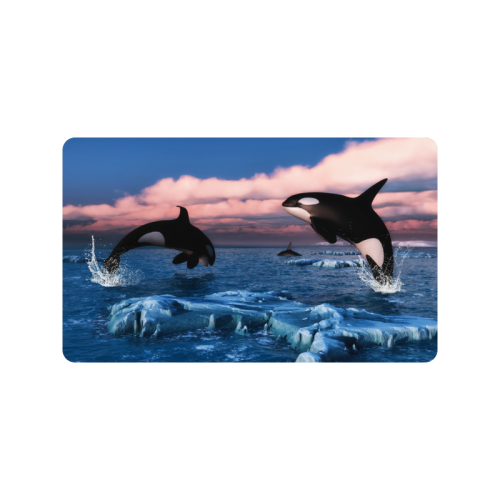 Killer Whales In The Arctic Ocean
