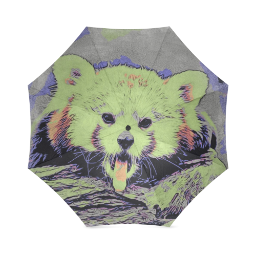 Art Studio 12216 yawning red panda Foldable Umbrella (Model U01)