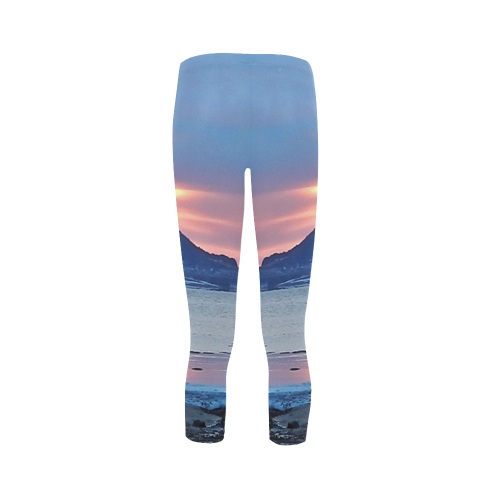 Sunrise in Tourelle Capri Legging (Model L02)