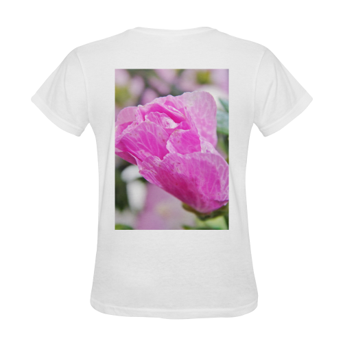 Musk Mallow Sunny Women's T-shirt (Model T05)