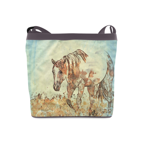 Art Studio 12216 Horse Crossbody Bags (Model 1613)