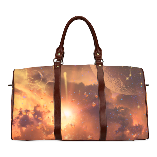 Explosion in the galaxy Waterproof Travel Bag/Small (Model 1639)