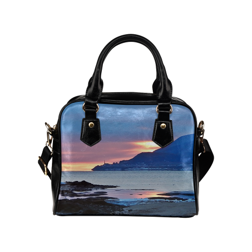 Sunrise in Tourelle Shoulder Handbag (Model 1634)