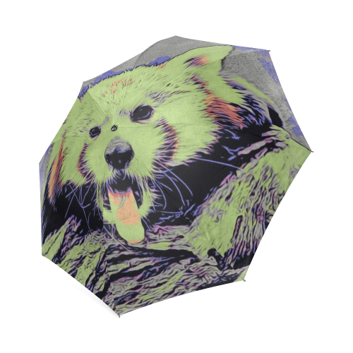 Art Studio 12216 yawning red panda Foldable Umbrella (Model U01)