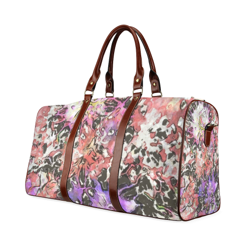 Floral Art Studio 6216B Waterproof Travel Bag/Small (Model 1639)