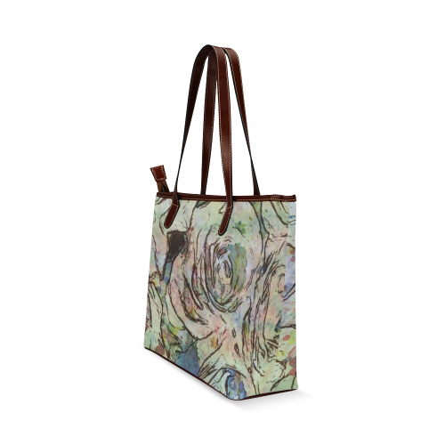 Floral Art Studio 6216A Shoulder Tote Bag (Model 1646)