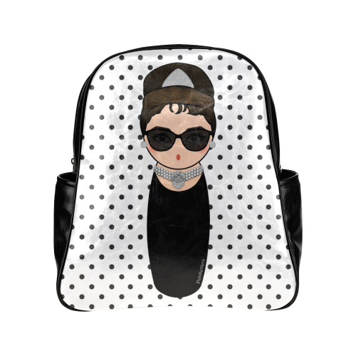 Kokeshi Audrey Multi-Pockets Backpack (Model 1636)