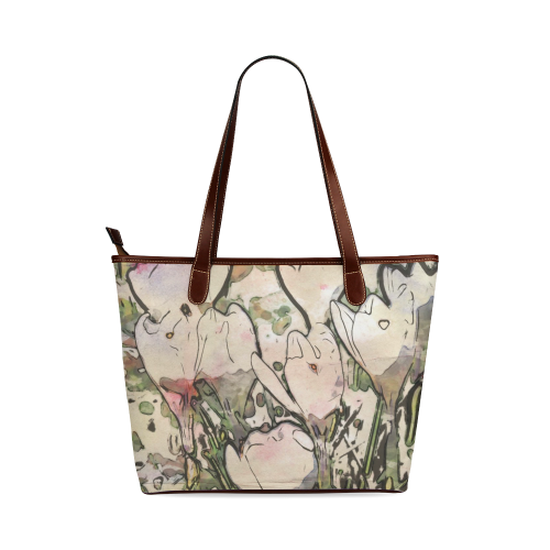 Floral Art Studio 7216 Shoulder Tote Bag (Model 1646)