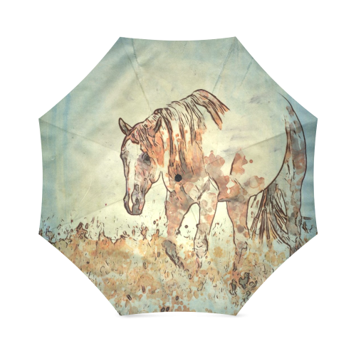 Art Studio 12216 Horse Foldable Umbrella (Model U01)