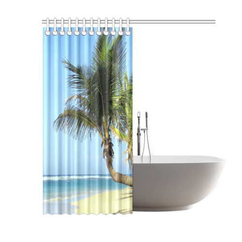 Beach20160101 Shower Curtain 60"x72"