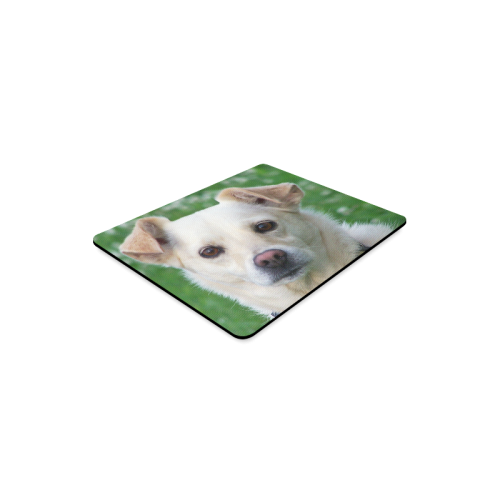 Dog face close-up Rectangle Mousepad