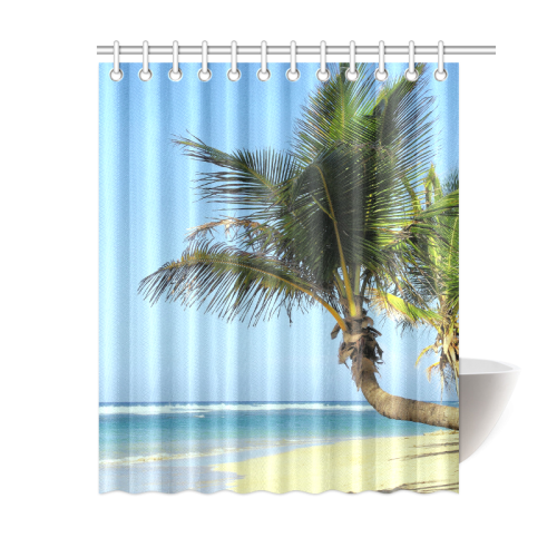 Beach20160101 Shower Curtain 60"x72"